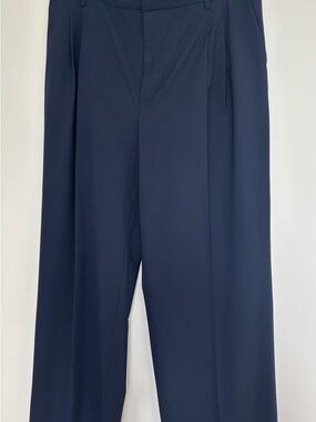 Women’s Classic Wide Leg Dress Pants in Navy